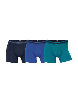 JBS 3-pak bambus underbukser i mørkeblå, blå og turkis til herre