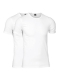 JBS 2-pak bambus t-shirt med V-hals i hvid til herre