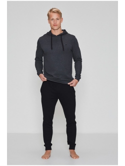 JBS OF DENMARK HOODIE BAMBOO, GREY MELANGE