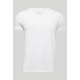 JBS OF DENMARK T-SHIRT V-NECK, HVID BAMBUS