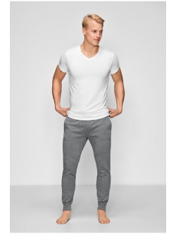 JBS OF DENMARK T-SHIRT V-NECK, HVID BAMBUS