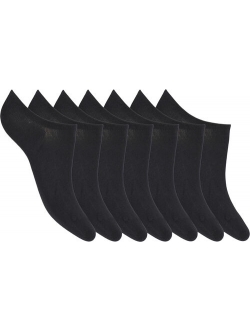 JBS 7pak in-shoe bambus footies i sort gaveæske