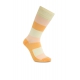 iZ Sock bambusstrømper med tykke striber i orange og gul