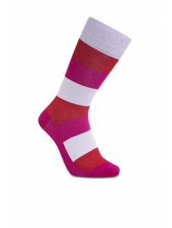 iZ Sock bambusstrømper med tykke striber i multifarver