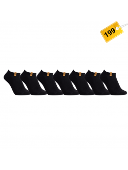 iZ Sock 7pak bambus ankelstrømper i sort ( SOKKEPOSTENS BEDSTE BAMBUS STRØMPER 2021 )