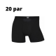 JBS 20-pak bambus underbukser i sort til herre