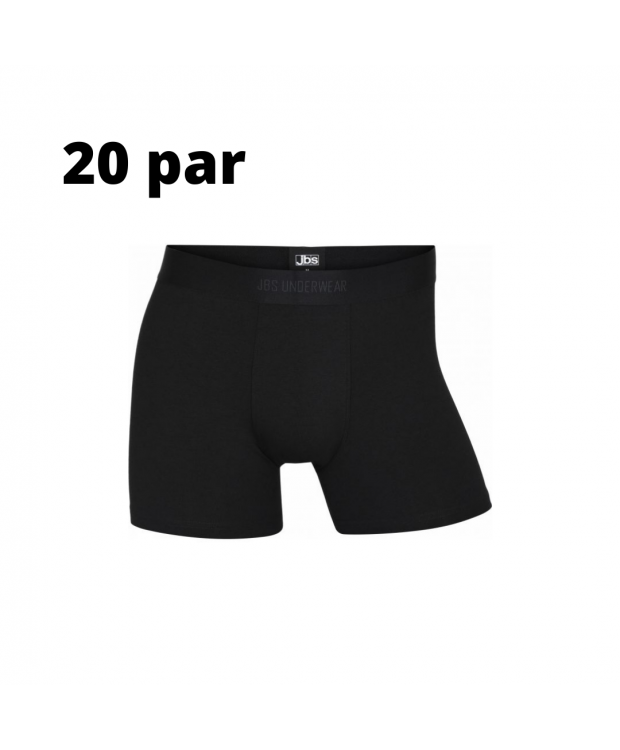 JBS 20-pak bambus underbukser i sort til herre