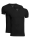 JBS 2-pak bambus t-shirt med V-hals i sort til herre