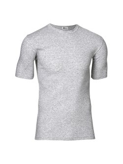 JBS bomulds t-shirt i meleret grå til herre