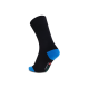 iZ Sock - bambusstrømper i sort og blå . Unisex