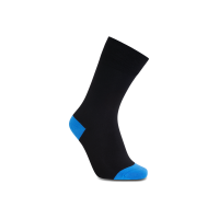 iZ Sock - bambusstrømper i sort og blå . Unisex