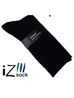iZ Sock - bomuldsstrømper i sort. Unisex