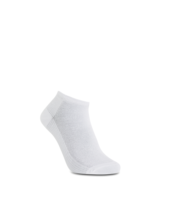 iZ Sock - bambus ankelstrømper i hvid. Unisex