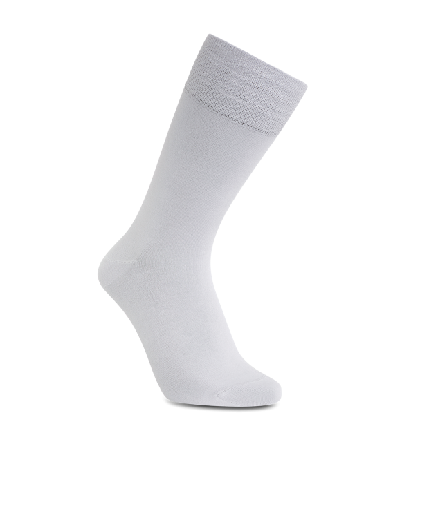 iZ Sock - bambusstrømper i hvid. Unisex