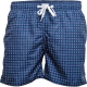 JBS badeshorts i mørkeblå med mønster til herre