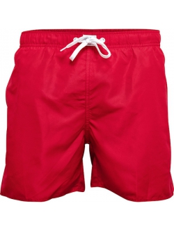 JBS klassiske badeshorts i rød til herre