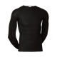 JBS langærmet bomulds t-shirt i sort til herre