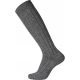 EGTVED-WOOL Sock Kneehigh. Mørkegrå