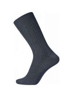 EGTVED 100% Uldsok i klassisk sort (merino uld)