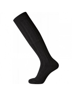 Herresok – EGTVED-WOOL Sock Kneehigh. Sort
