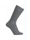 Claudio Klassisk Herrestrømper ensfarvet mørk gråmeleret