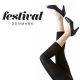 Festival Amelie Capri 40D, 3 D lycra. Sort
