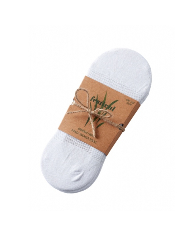 Hvide lækre bambus footies fra danske Festival – One size