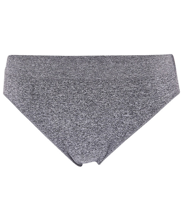 Decoy Microfiber String Trusser gråmeleret.