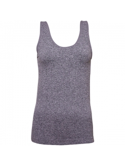 Top fra Decoy med brede stropper. Gråmeleret