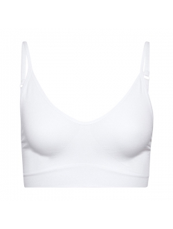 BH TOP MED TYNDE STROPPER - Hvid, Decoy