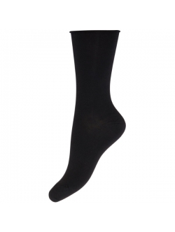 Sorte bambus strømper til kvinder fra Decoy, Sort.