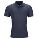 Klassisk navy blå poloshirt. – Mens poloshirt, Piqué. Elastic