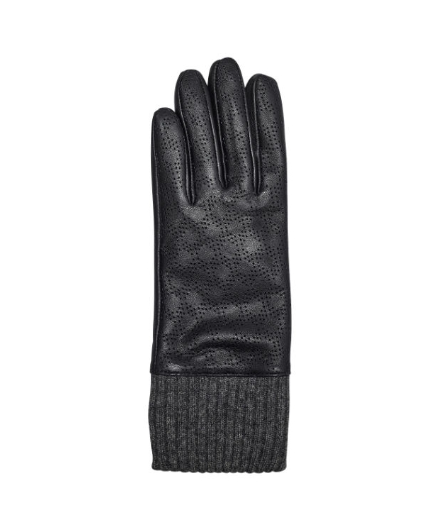 Læderhandsker med uld rib til kvinder. Decoy