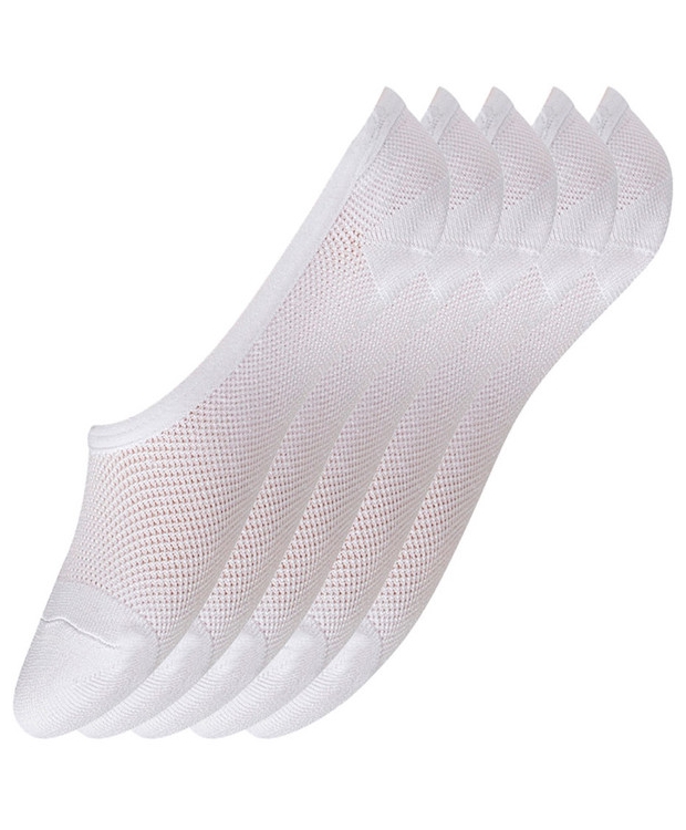 Quick dry, Footies fra Decoy. 5-pak hvid