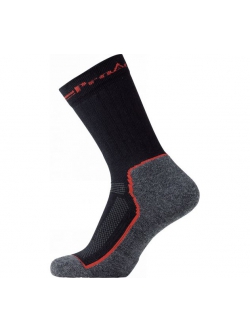 JBS 2-pak Proactive Coolmax uldstrømper i sort/ antracitgrå til herre