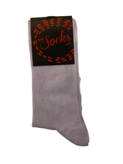 Size socks bomuldstrømper i lyselilla til unisex