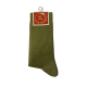 Size socks bomuldstrømper i grøn til unisex