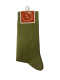 Size socks bomuldstrømper i grøn til unisex