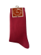 Size socks bomuldstrømper i rød til unisex