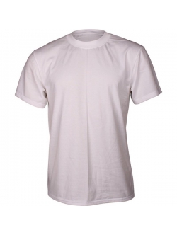 Dovre 650 bomulds T-shirt i hvid med rund hals til herre