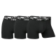 JBS 3-pak boxershorts med bomuld i klassisk sort til herre