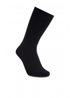 iZ Sock bambus & uld strømpe i sort til unisex