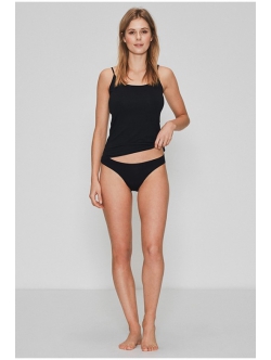 JBS OF DENMARK TOP M/SMAL STROP - ØKOLOGISK BOMULD